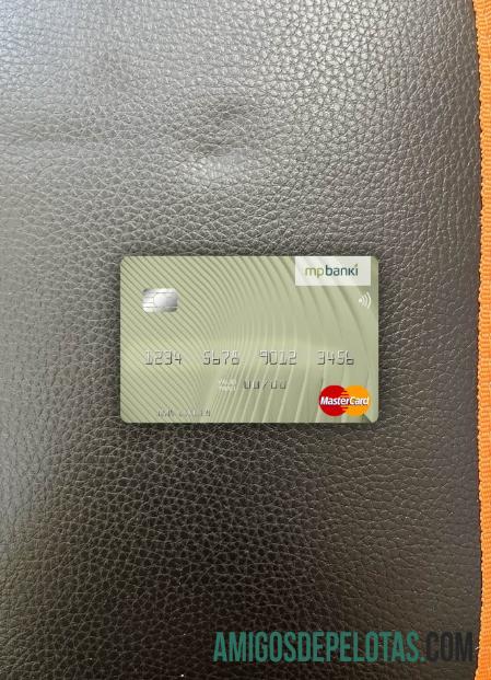 Islândia MP Banki Mastercard Photolook Front amostra